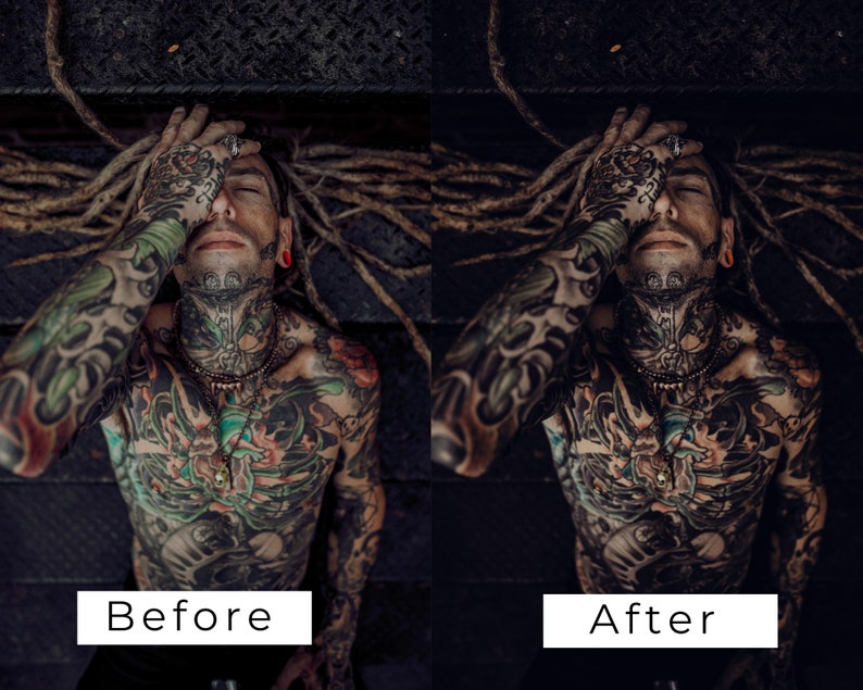 Puede incluir: Una persona con rastas y tatuajes que cubren su cuerpo est&aacute; tumbada sobre una superficie oscura. Lleva un anillo de plata en el dedo y un pendiente de plata en la oreja. La persona est&aacute; mirando a la c&aacute;mara con la mano cubri&eacute;ndose la cara.