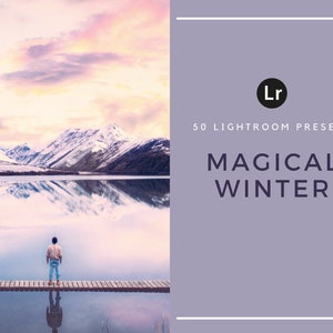 50 Lightroom Presets | Magical Winter | Snow | Winter Landscape | Scenery | Desktop