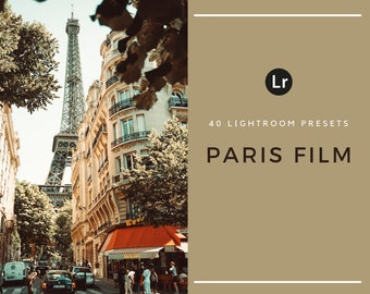 Paris Lightroom Presets – Romantic Film, France Travel, Eiffel Tower, Street Photography