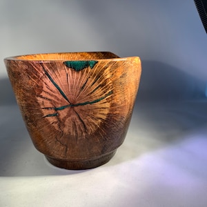 wood bowl, wood and resin bowl, gift bowl, handmade bowl, unique bowl,