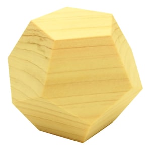 Wood dodecahedron