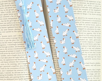 Silly Goose Bookmark, Bookish Merch, Paper Bookmark, Gifts for Readers Women, Book Lover Gift, Book Club Gift, Reading Accessories, Bird