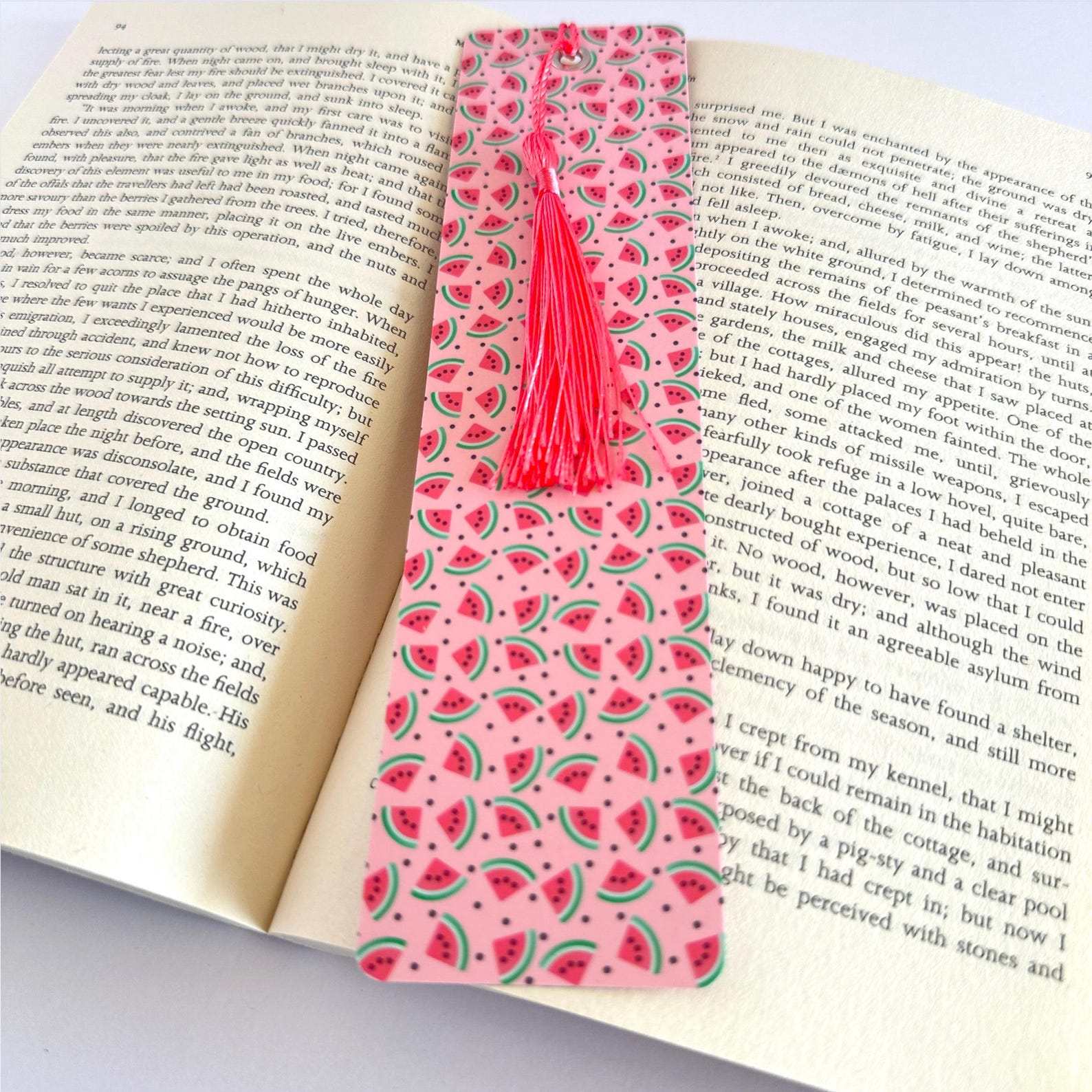 Food Bookmark, Bookish Merch, Paper Bookmark, Gifts for Readers Women ...