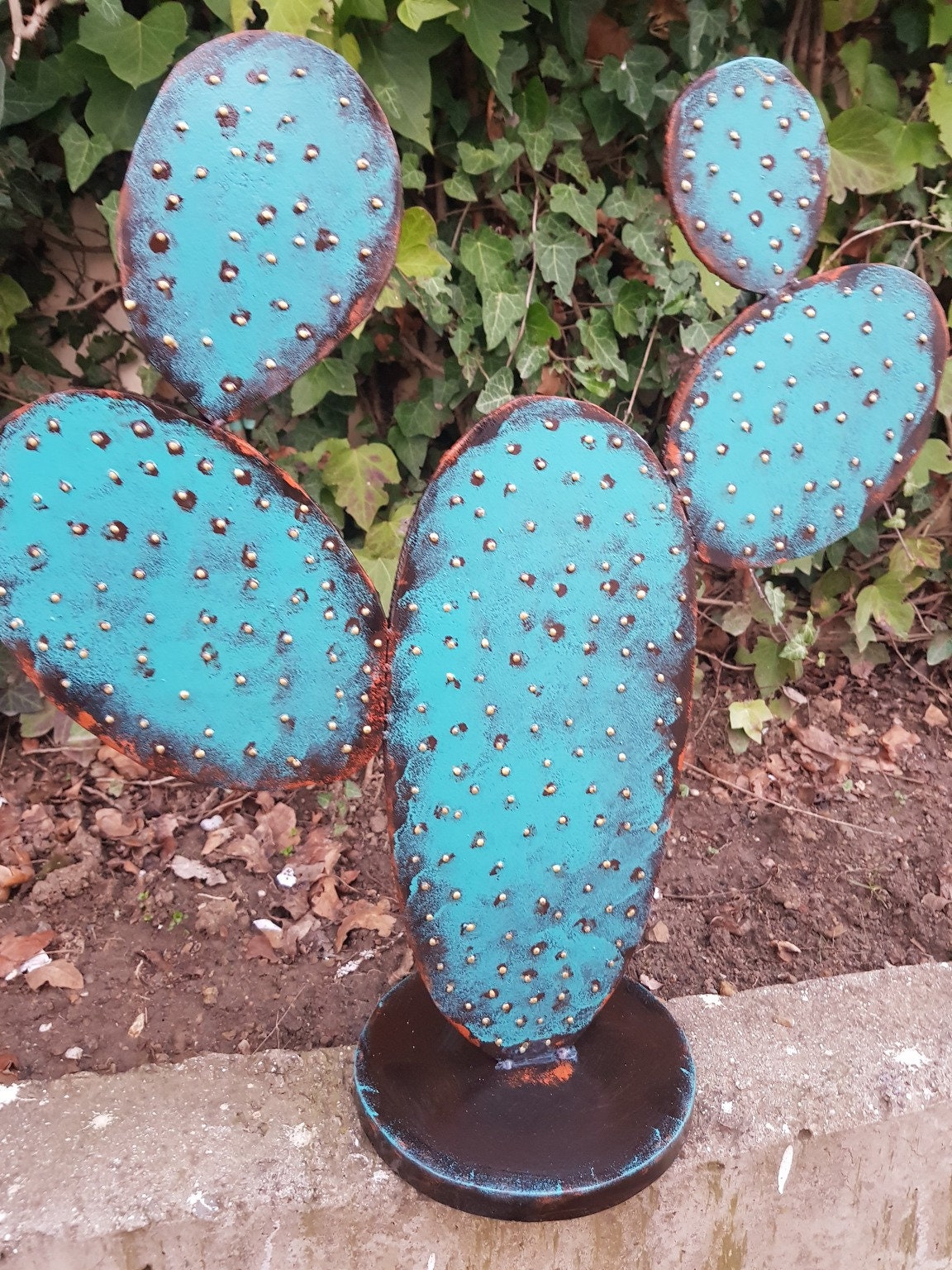 Steel Cactus Metal Skulptures Garden Art Metal Cactus Metal Garden