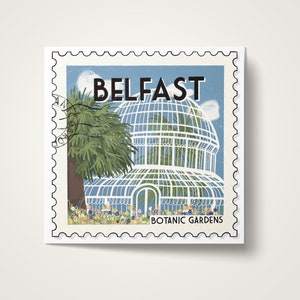 "Belfast Botanischer Garten ""Stempel""."