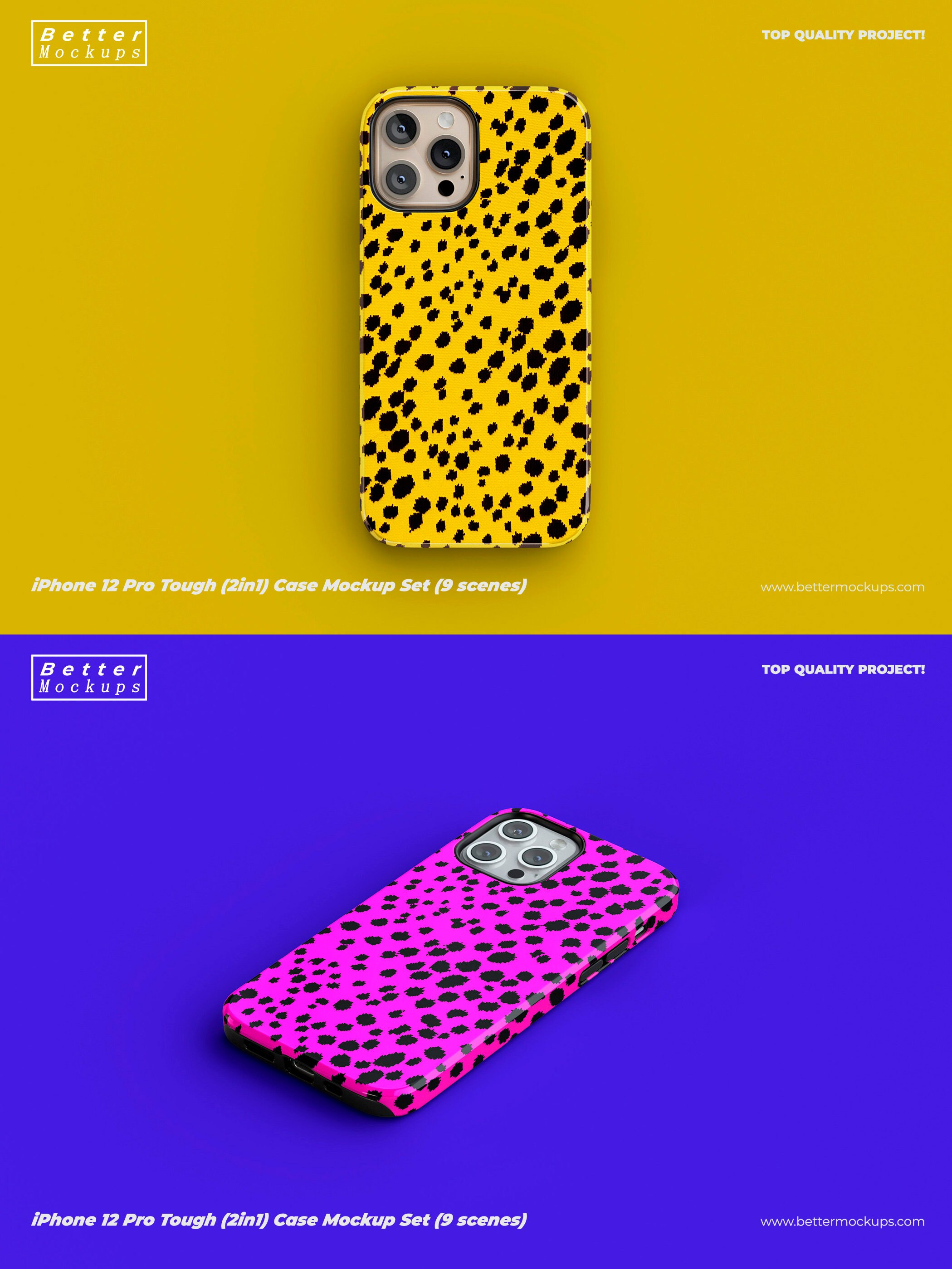 Download IPhone 12 Pro Tough Case Mockup iPhone Case Mockup iPhone ...