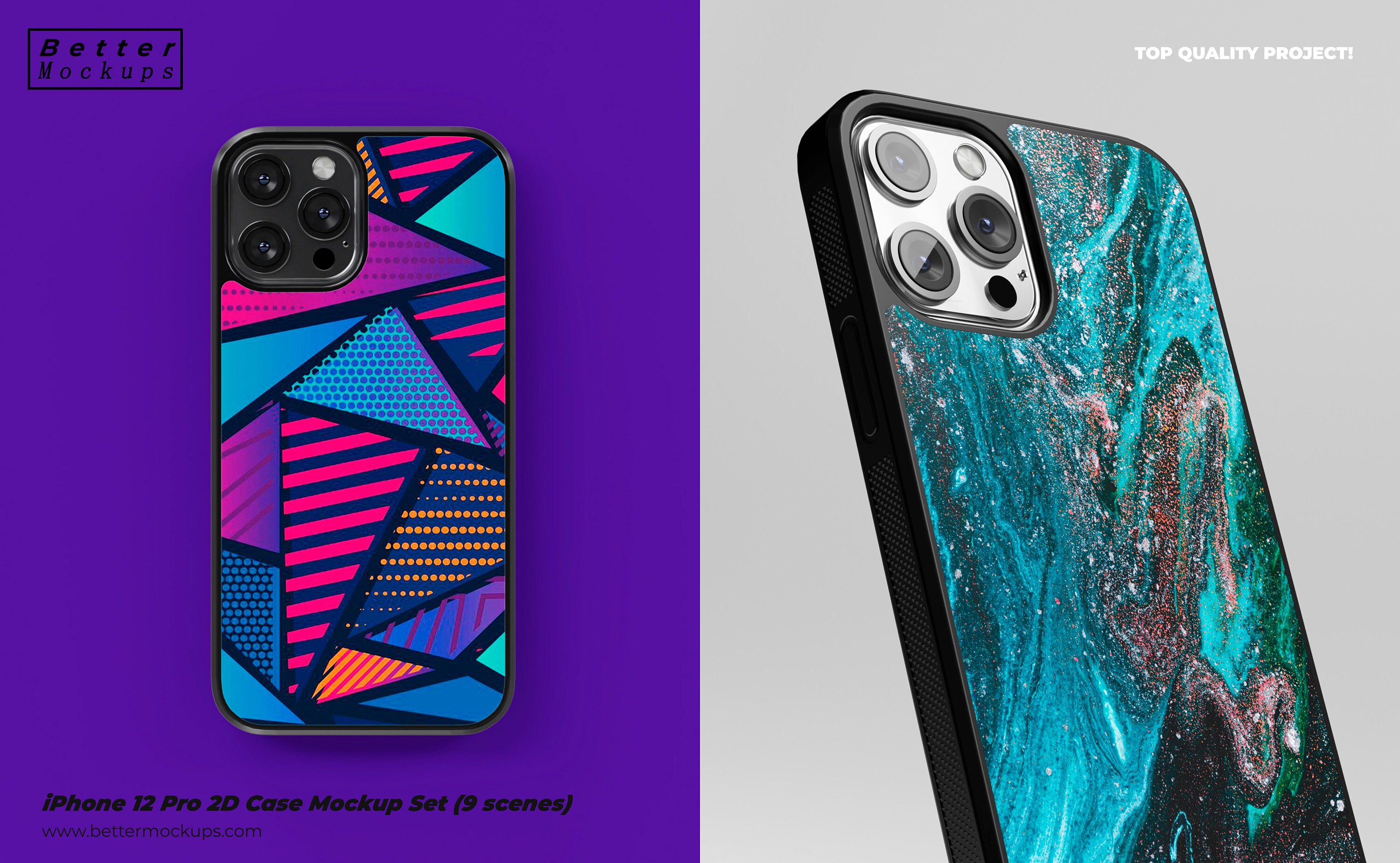 Iphone 13 Pro 2D Case Mockup Sublimation Iphone 12 Case Mock Etsy