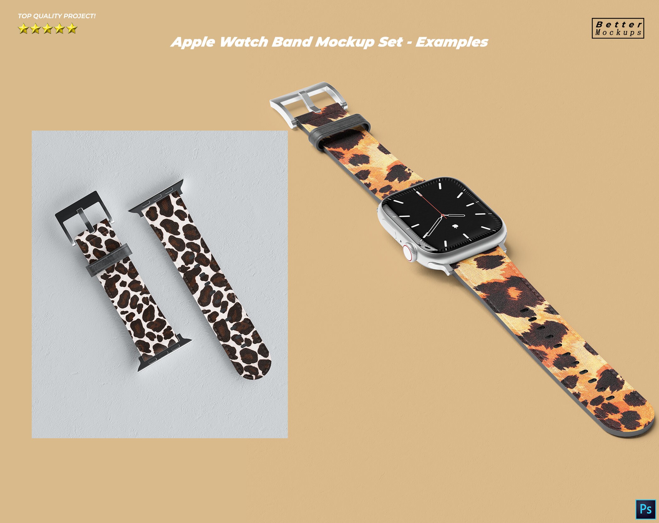 Apple Watch Band Mockup Watch Band Mockup Template Dye Apple Etsy