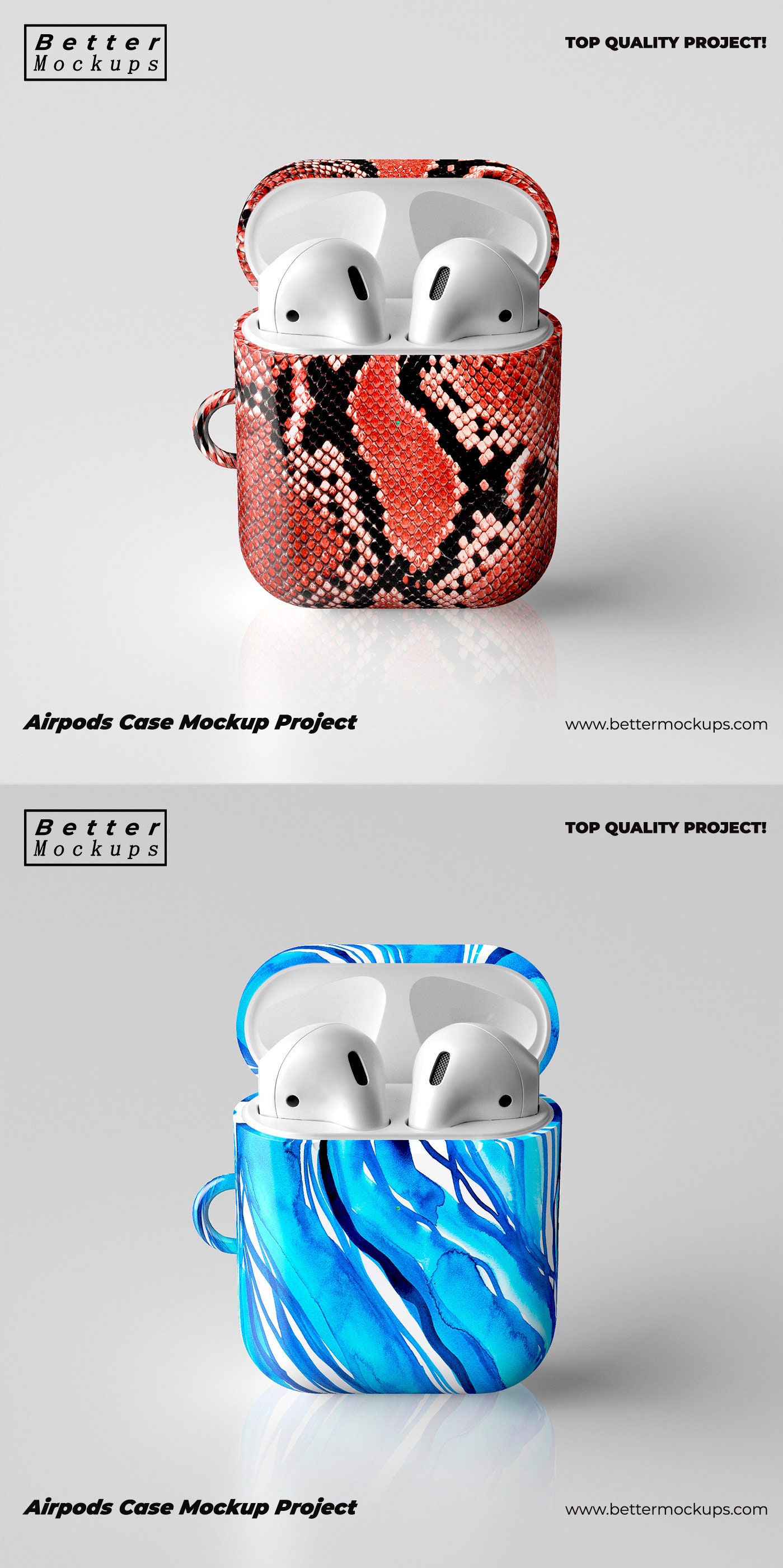 Download Airpods Case Mockup Dye sublimation Airpods Case Template ...