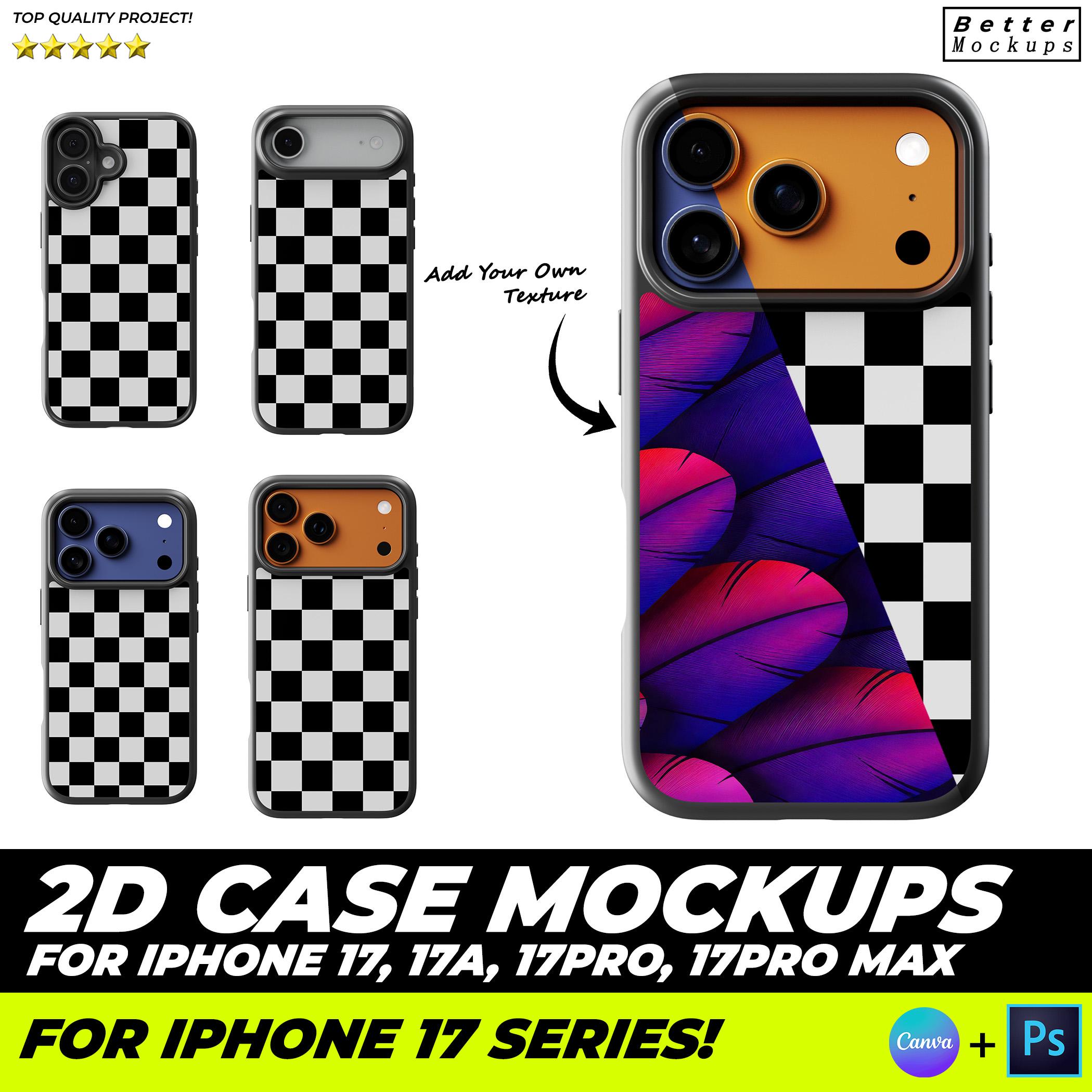 IPhone 17 Series 2D Cases Mockups: 2D Phone Case Mockup Template - Etsy IPhone 17 Series 2D Cases Mockups: 2D Phone Case Mockup Template - Etsy