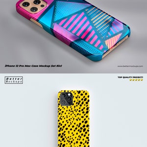 Phone Case Mockup, iPhone Case Mockup, iPhone 13 Case Mockup, iPhone 12 Case Mockup, iPhone 11 template sublimation, iPhone 12 Case Mockup image 7