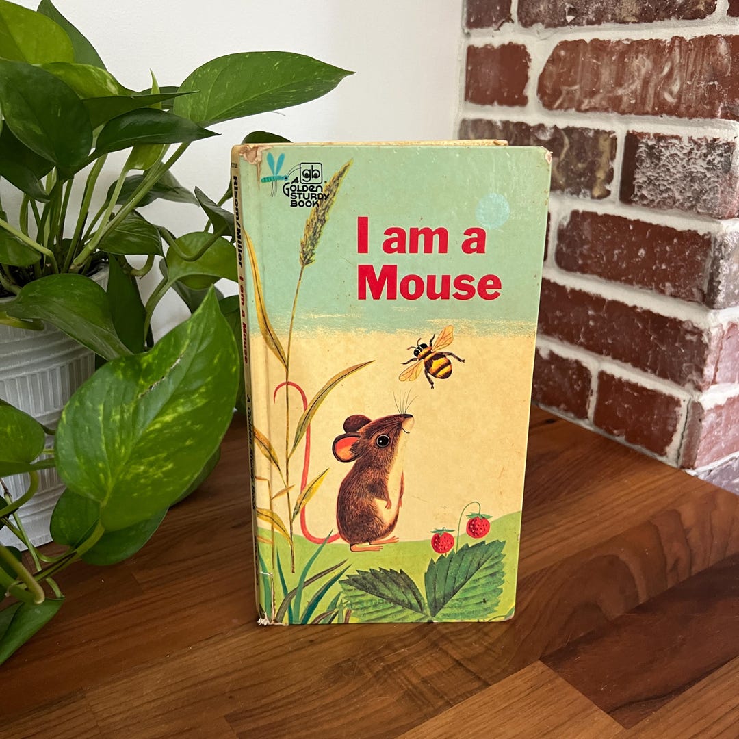 Vintage 1964 I Am a Mouse Children's Book by Ole Risom - Etsy