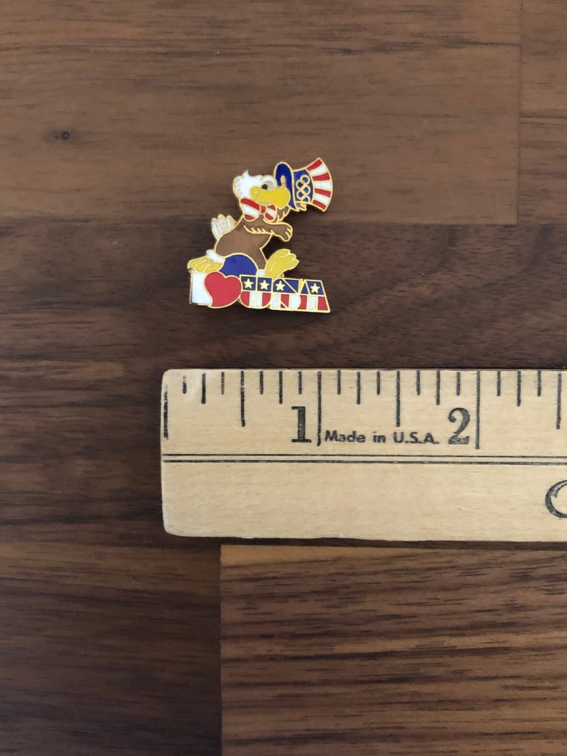 Los Angeles Olympics Sam the Olympic Eagle 1984 Olympics 1984 USA Olympic Pin 1984 Olympic Memorabilia Pins Olympic Collector