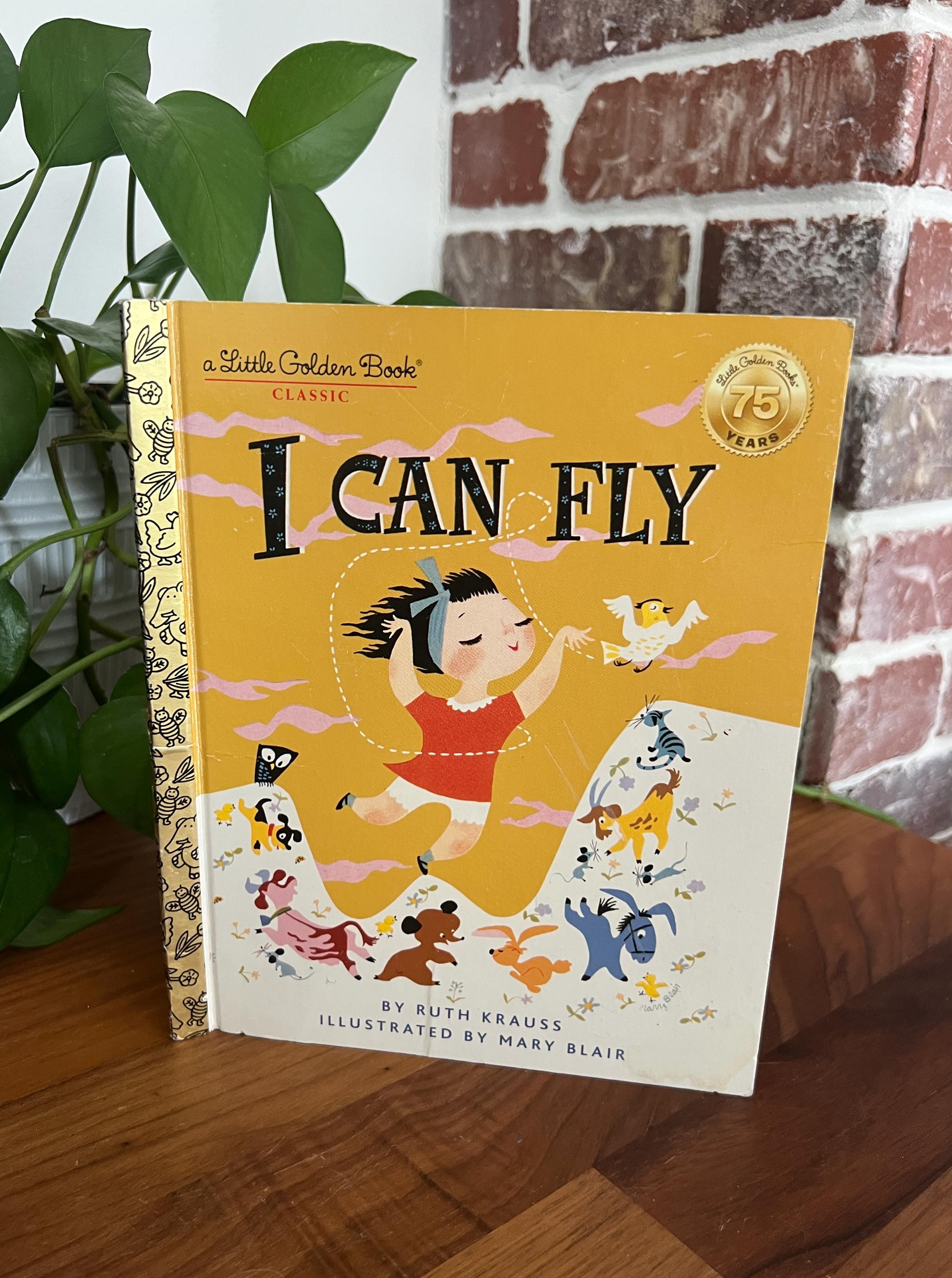 Vintage 'I Can Fly' Little Golden Book: Classic Children's Book - Etsy