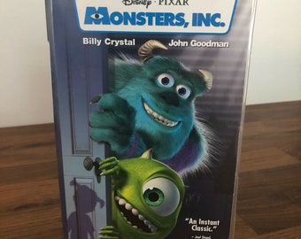 Monsters Inc Vhs Etsy