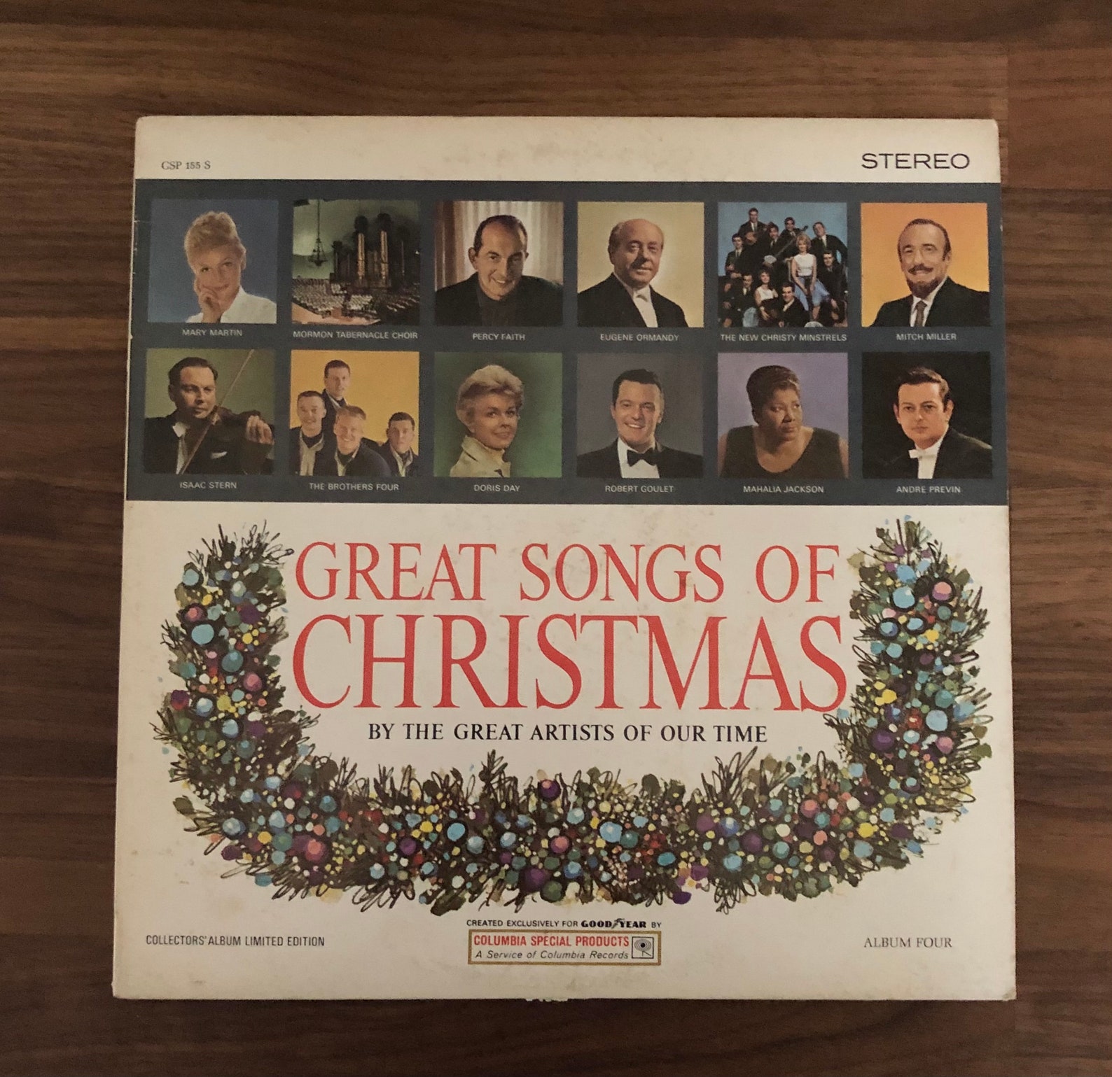 Great Songs of Christmas Album 4 Vinyl LP CSP155S Columbia  Etsy