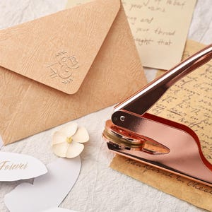 Grabador personalizado, grabador de monogramas, sello grabador, grabador de libros, grabador de sobres personalizados, sello de boda, grabador de bodas de plata personalizado