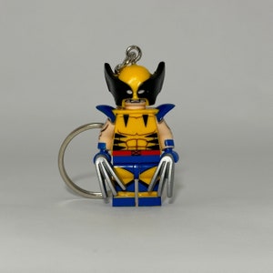 ウルヴァリン XMEN ミニフィギュア キーチェーン - オタク レトロ デッドプール キーリング