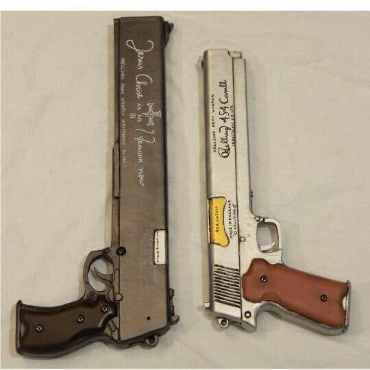1:1 Hellsing Weapon Props Casull Jackal Guns None Metal - Etsy