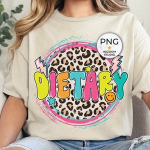 Dietary PNG Image, Leopard Lightning Bolt Design, Sublimation Designs Downloads, PNG File