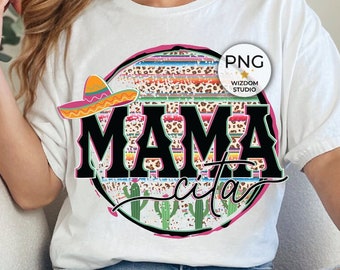 Mama Cita PNG Image, Cinco De Mayo Design, Transparent PNG File, Sublimation Designs Downloads