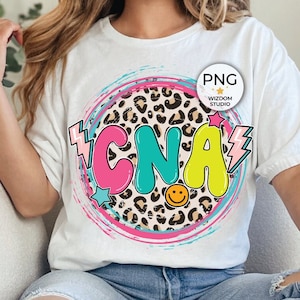 CNA PNG Image, Lightning Bolt Nurse Design, Sublimation Designs Downloads, PNG File