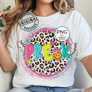 Pre-K PNG Image, Back to School Pre-K Design, Sublimation Designs Downloads, PNG File
