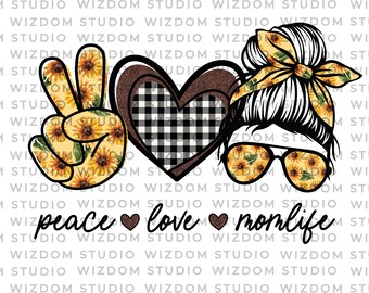 Download Peace Love Life Etsy