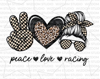 Download Peace Love Racing Etsy
