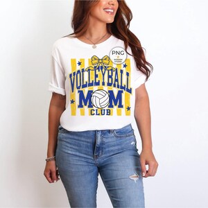 Volleyball Mom PNG