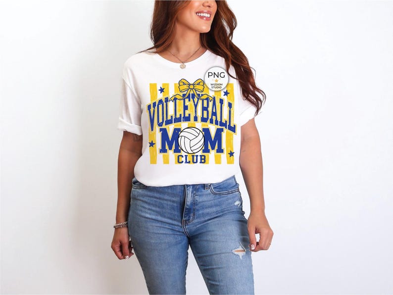 Volleyball Mom PNG