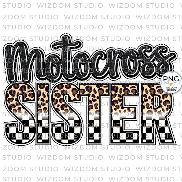 Motocross Sister Heart Towel - 35x60