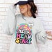 Hello Head Start PNG Image, Back to School Leopard Rainbow Design ...