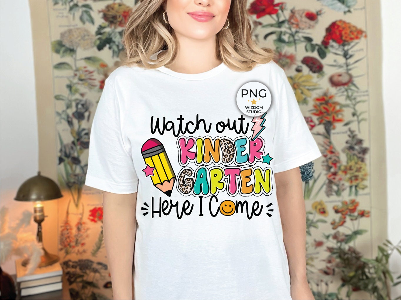 Watch Out Kindergarten Here I Come PNG Image, Back to School Design ...