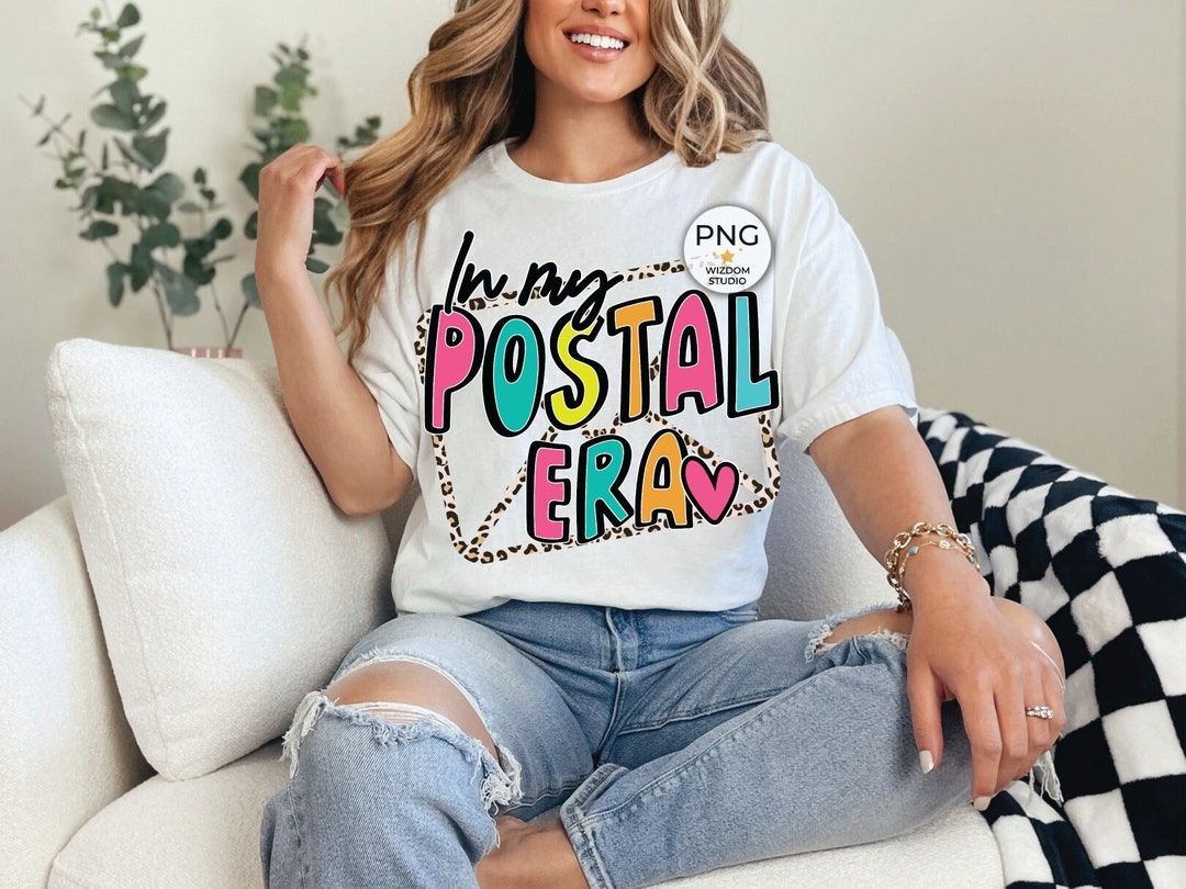 In My Postal Era PNG Image, Postal Worker Envelope Design, Sublimation ...