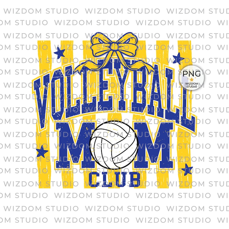 Volleyball Mom PNG