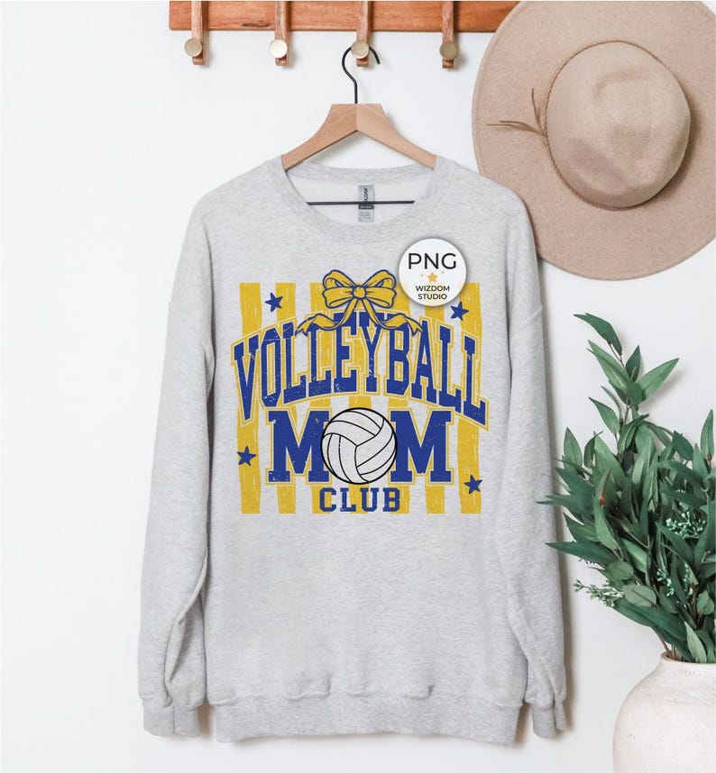 Volleyball Mom PNG