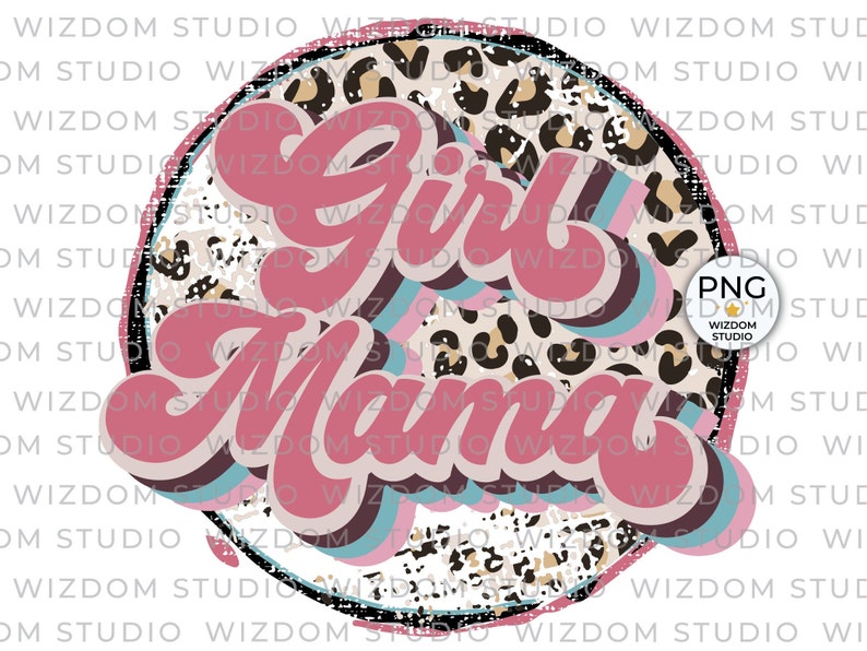 Girl Mama PNG