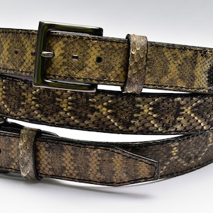 Western Diamond Back Rattlesnake Belt