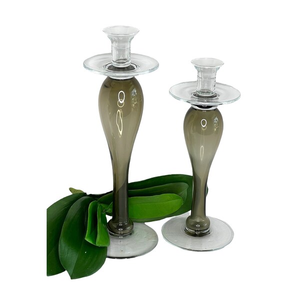 Wedding Tall Glass Candle Holders Etsy