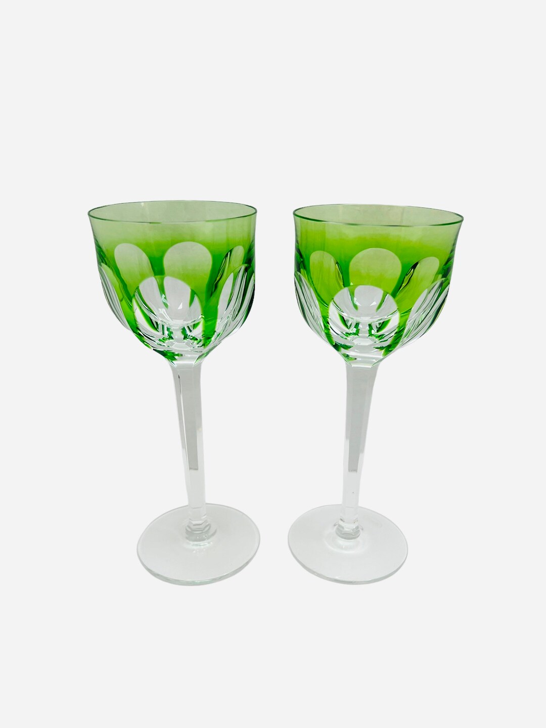 Moser Wine Glasses Lady Hamilton Wine Glasses/mouth Blown Czech Glasses