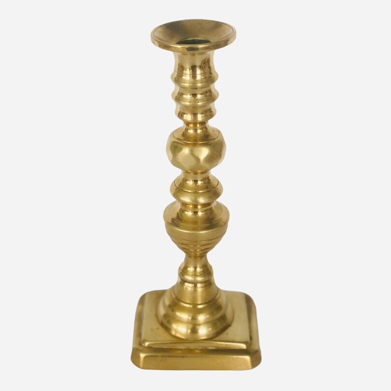 Mismatched vintage brass candle holder setrustic farmhouseweddingtable scapehome decorset of 5