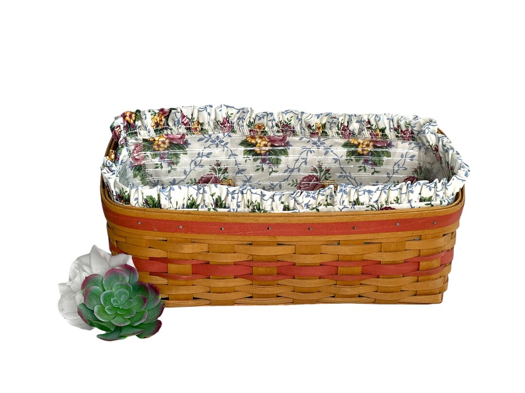 Vintage Longaberger Basket/mother's Day Vanity Basket/1996/gift