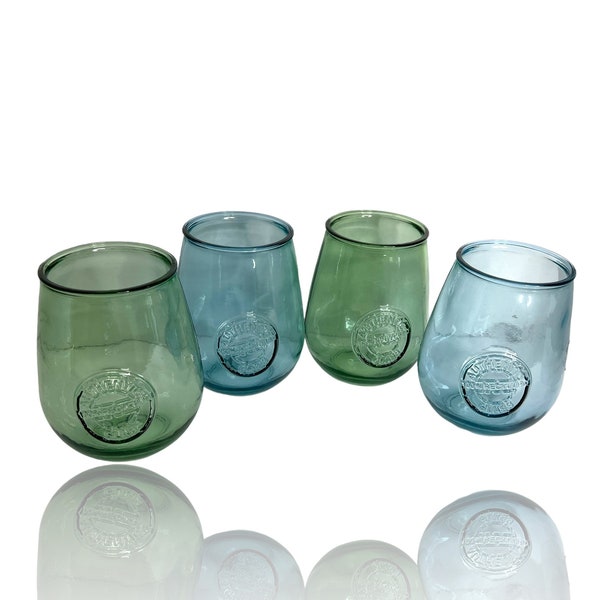 Recycled Glassware Etsy