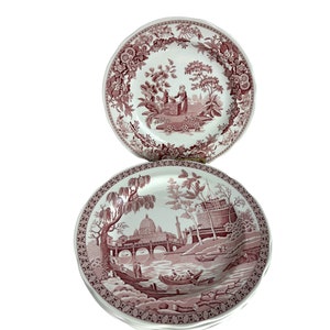 Spode Archive Collection Georgian series dinner plates 6 available /plate collection