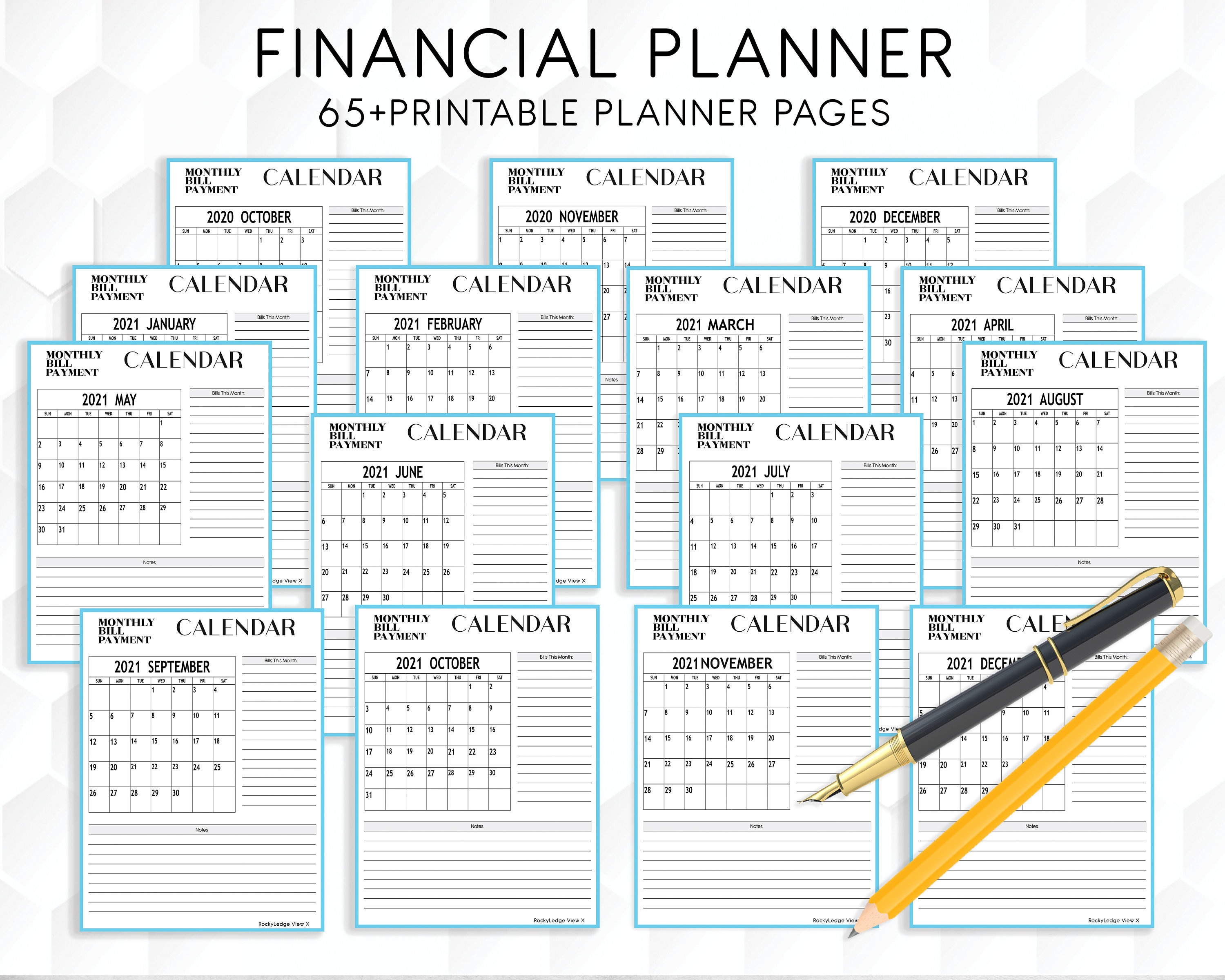 free printable budget planner 2021 pdf