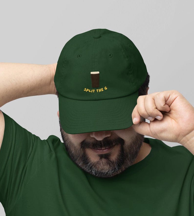 Guinness Hat - Split The G Dad Cap