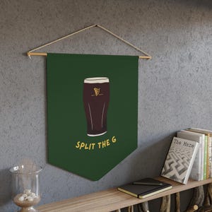 Guinness Split the G Hanging Pennant