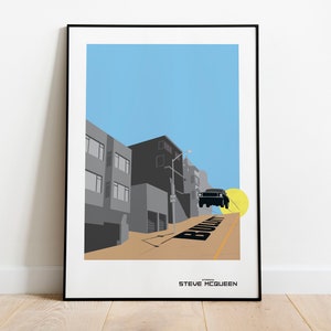 Bullitt Movie Poster day or dusk