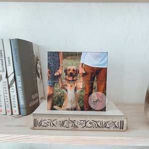 Creative photo cube,wedding gift, gift for her, photo gifts ,personalized gift,photo album,anniversary gift,birthday gift,Folding magic cube